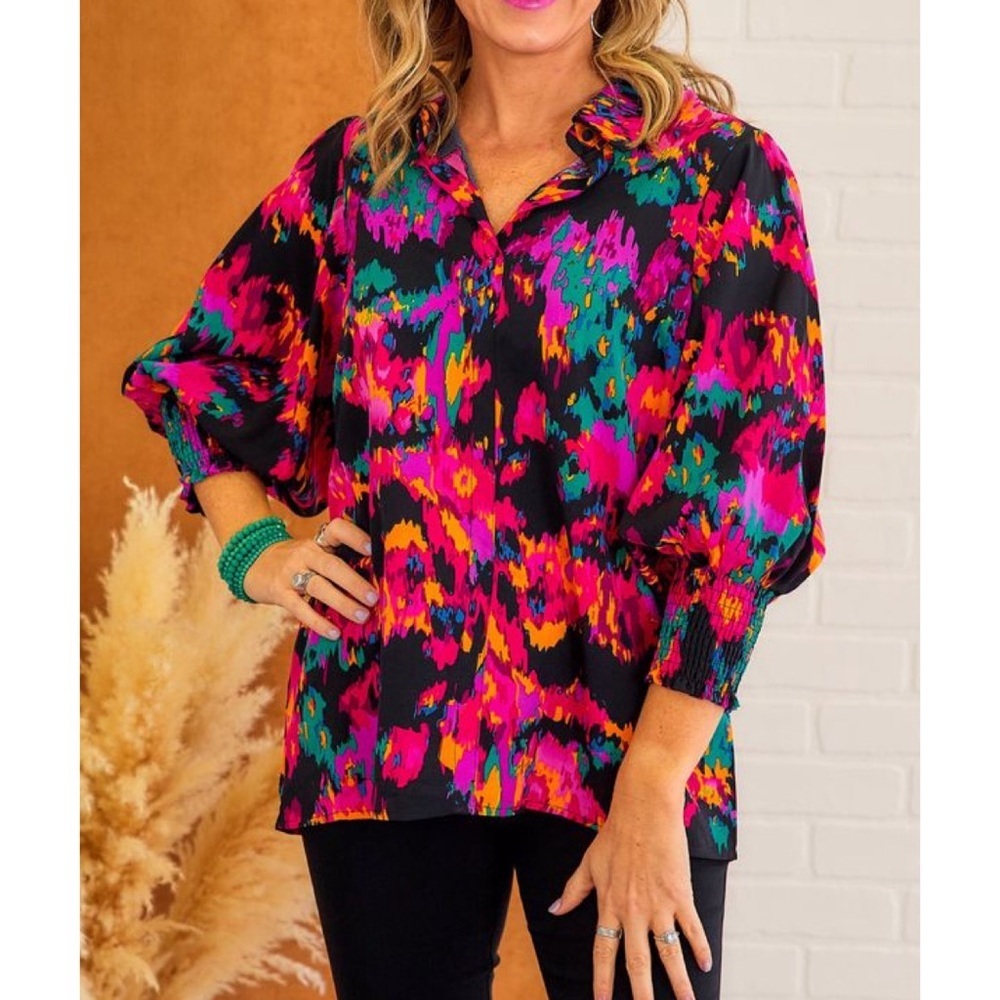 First Love by Lovelyn Colorful top